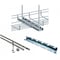 Kable Kontrol Cable Tray Hanger Kit, 8'' Wide Horizontal Support Bar KK-PGHN-8-EZ - alternate 1